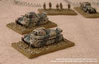 British Matilda tanks