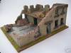 Scratch-built ruined building by Geoff Bond (15mm scale)